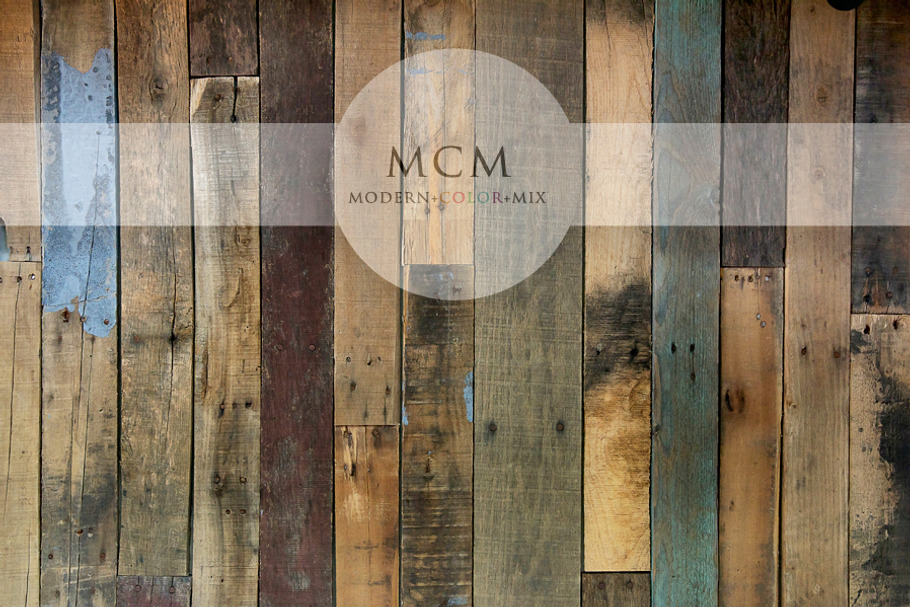 Distressed Wood Background Planks in Textures - product preview 8