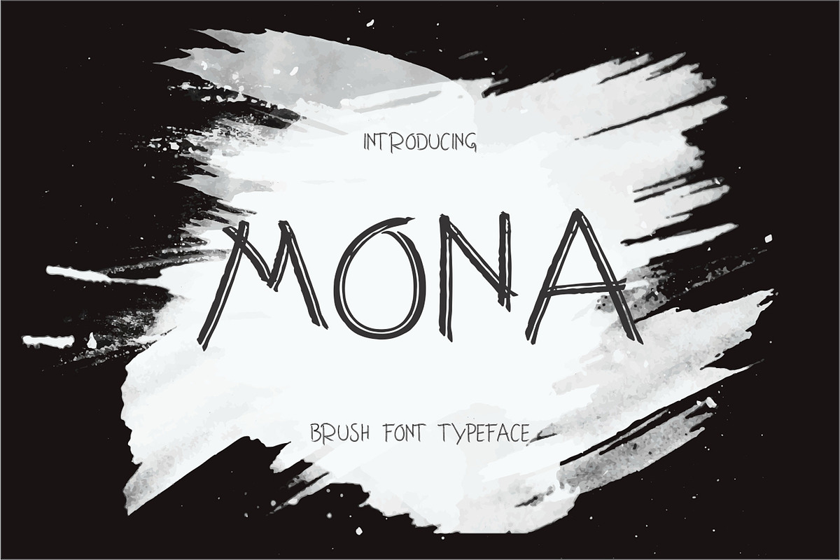 Mona in Scary Fonts - product preview 8
