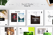 Social Media Design Kit Template