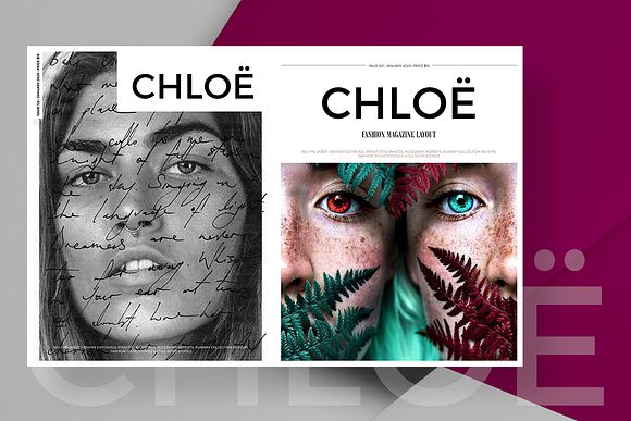 CHLOË | FASHION MAGAZINE in Magazine Templates - product preview 16