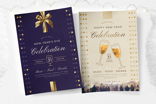 New Year's Eve Flyers & Posters