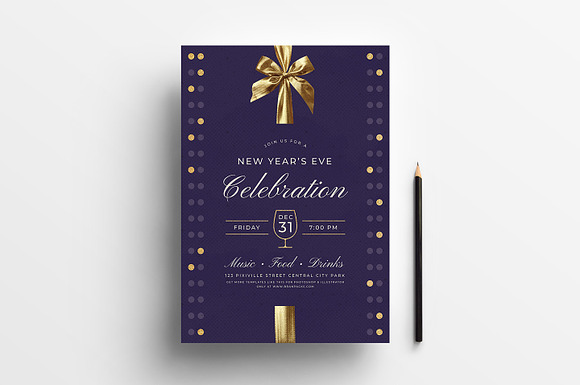 New Year's Eve Flyers & Posters in Flyer Templates - product preview 6