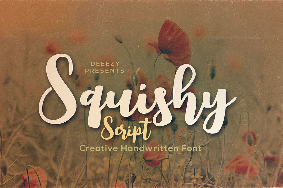 Squishy Script Font in Script Fonts - product preview 8