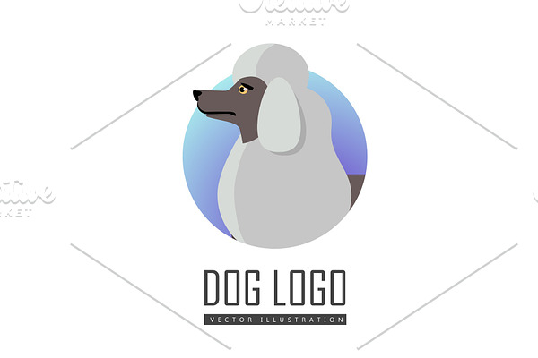 Dog Logo Vector of White Standard