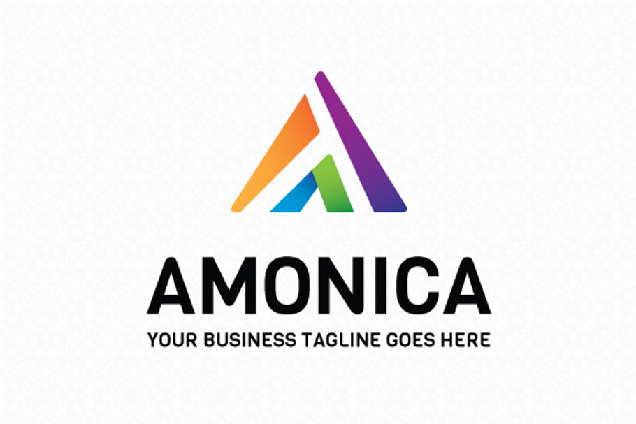 Amonica Logo Template in Logo Templates - product preview 8