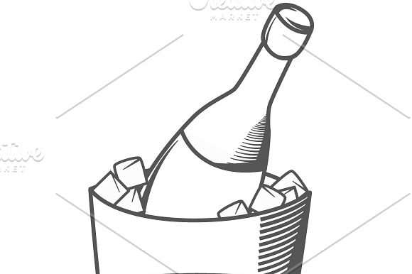 wine illustration in Illustrations - product preview 2