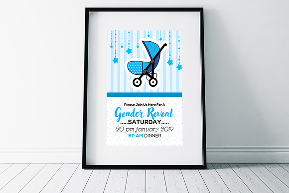 Baby Shower Flyers Bundle 10 in Flyer Templates - product preview 9