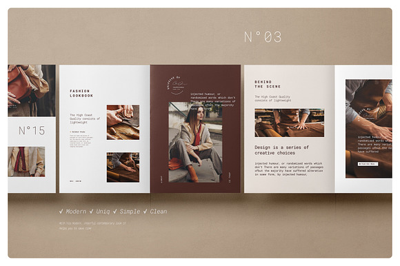 Lookbook / Catalog PSD in Magazine Templates - product preview 2