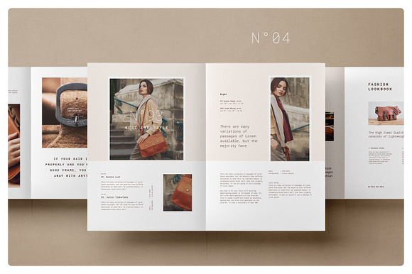 Lookbook / Catalog PSD in Magazine Templates - product preview 3