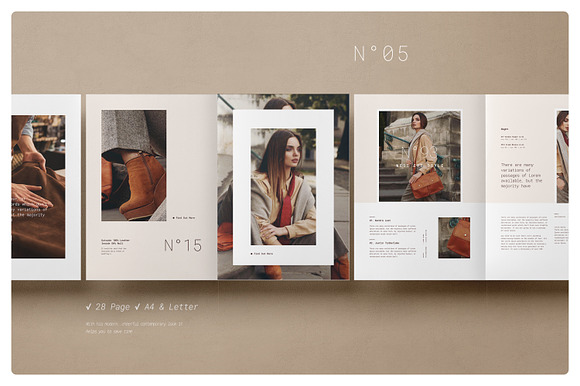 Lookbook / Catalog PSD in Magazine Templates - product preview 4