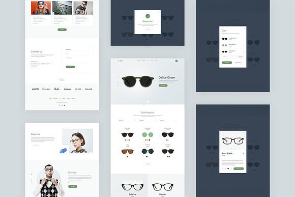 Oppy — Single Page PSD Template in Landing Page Templates - product preview 2