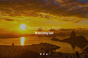 Sunset Coming Soon HTML Template