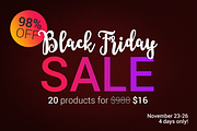 98% OFF - Black Friday Sale