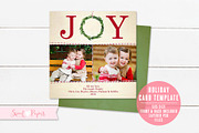 Holiday Photo Card Template