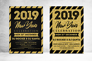 NEW YEAR FLYER 2019 - 2 Style