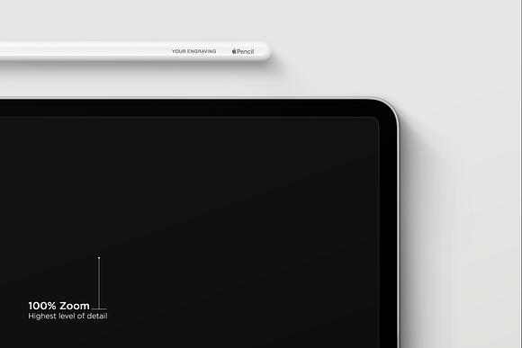 iPad Pro 12.9" 2018 Mockup in Mobile & Web Mockups - product preview 2