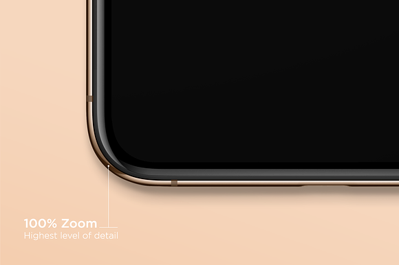 iPhone XS Max Mockup in Mobile & Web Mockups - product preview 2