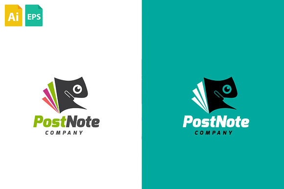 PostNote Logo in Logo Templates - product preview 1