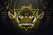 Boygangster - Mascot Logo