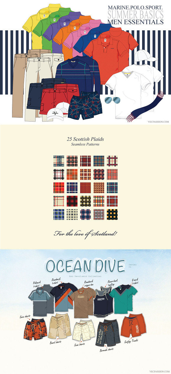 Mega Bundle Offer of 9 Fashion Sets! in Illustrations - product preview 2