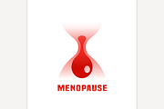 Menopause vector icon