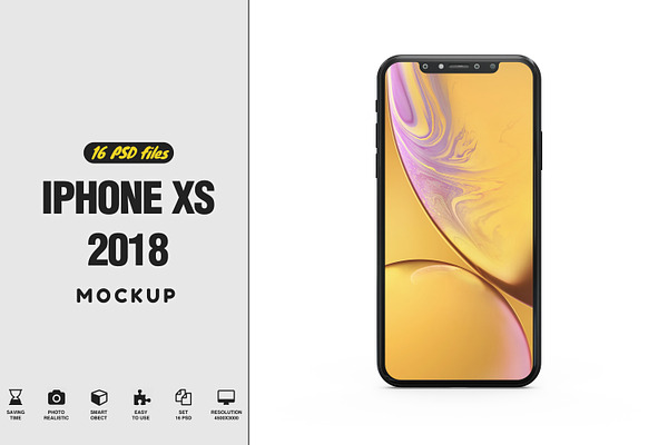 iPhone XS Mockup 2018
