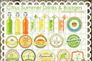 22 Citrus Summer Drinks/Labels