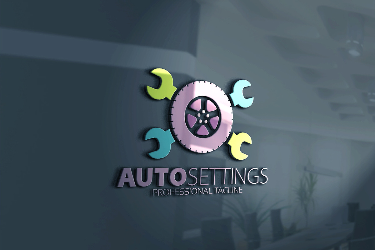 Auto Settings Logo in Logo Templates - product preview 8