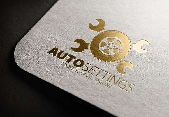 Auto Settings Logo in Logo Templates - product preview 1