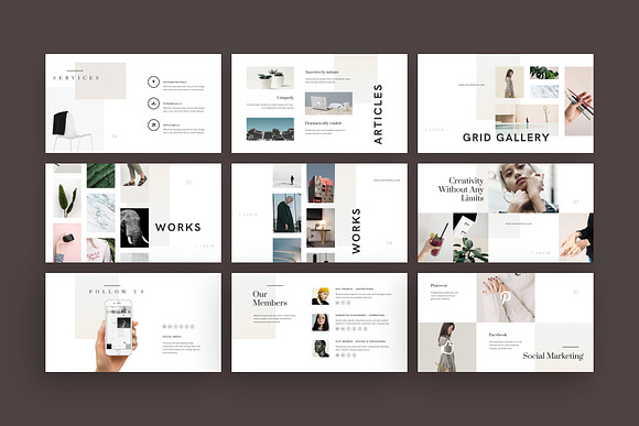 Lucid Keynote Presentation Template in Keynote Templates - product preview 3