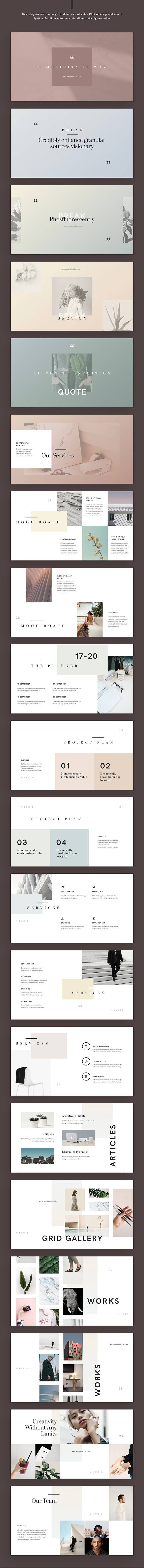 Lucid Keynote Presentation Template in Keynote Templates - product preview 9