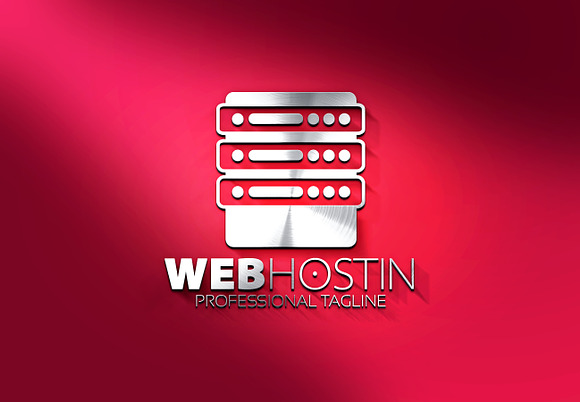 Web Hosting Logo in Logo Templates - product preview 3