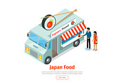 Japan or Chinese Food Truck