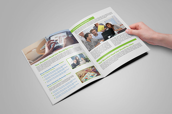 12 Pages Corporate Brochure Template in Brochure Templates - product preview 1