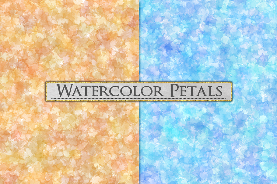 Pastel Watercolor Pattern Background