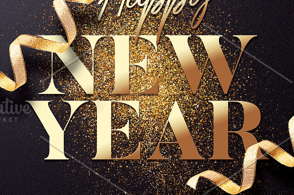 New Year Eve Flyer Template in Flyer Templates - product preview 1