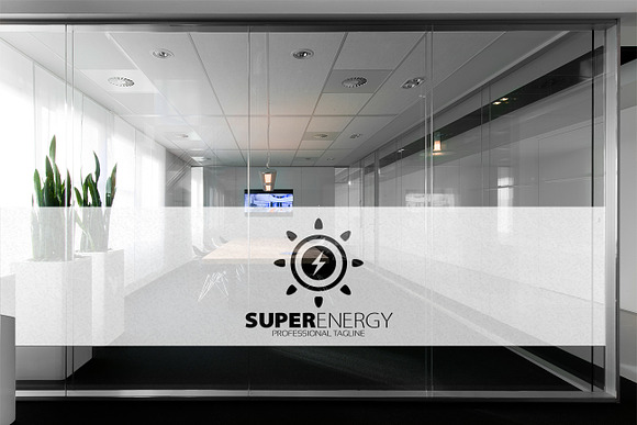 Super Energy Logo in Logo Templates - product preview 1