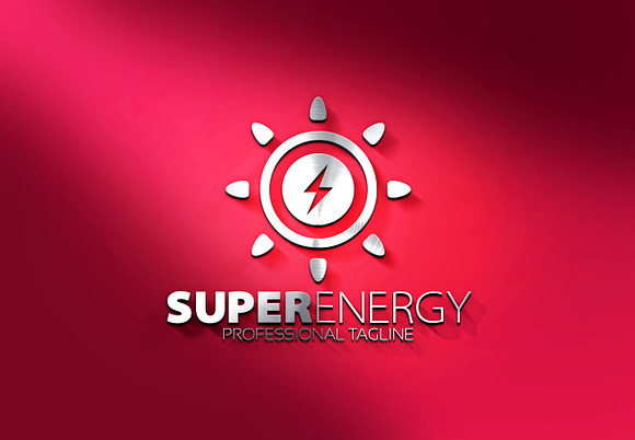 Super Energy Logo in Logo Templates - product preview 3
