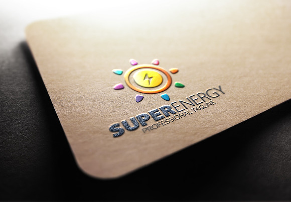 Super Energy Logo in Logo Templates - product preview 4