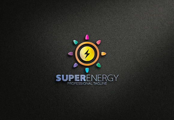 Super Energy Logo in Logo Templates - product preview 6