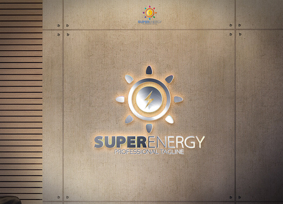 Super Energy Logo in Logo Templates - product preview 7