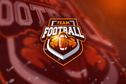 Football king - Mascot & Esport Logo