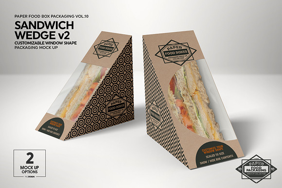 VOL.10 Food Box Packaging Mockups in Branding Mockups - product preview 10