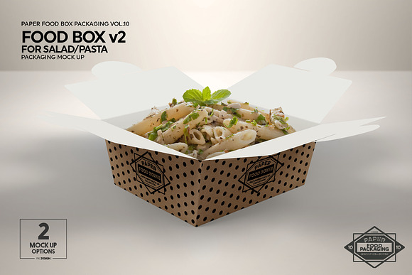 VOL.10 Food Box Packaging Mockups in Branding Mockups - product preview 19