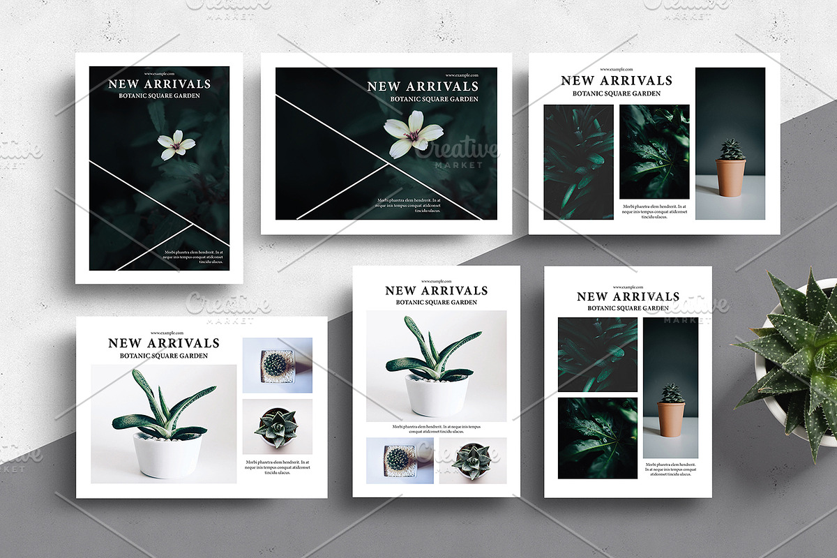 Postcard Template V913 in Postcard Templates - product preview 8