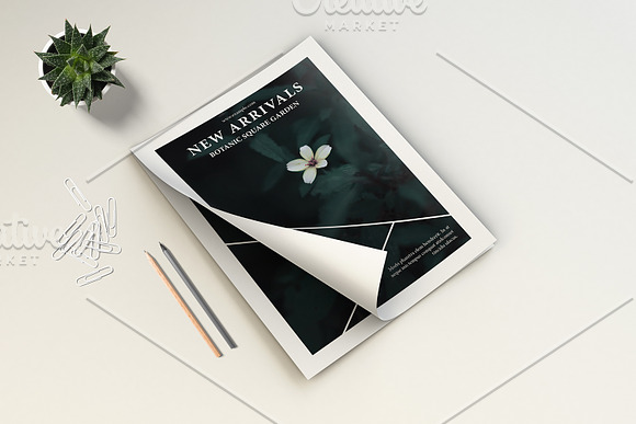 Postcard Template V913 in Postcard Templates - product preview 3