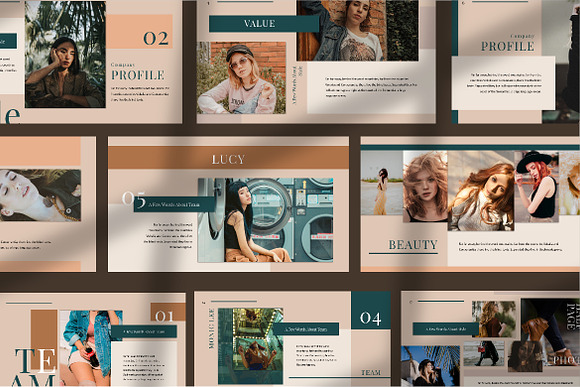Xanthopsia - Powerpoint Template in PowerPoint Templates - product preview 5