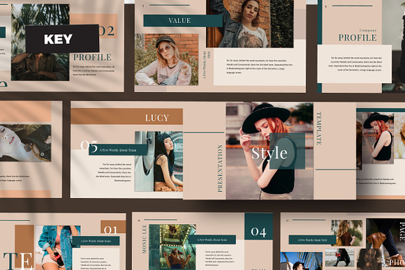 Xanthopsia - Keynote Template in Keynote Templates - product preview 5