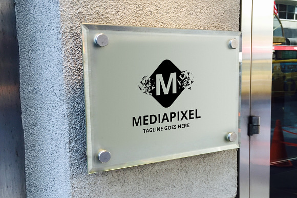Letter M - Mediapixel Logo in Logo Templates - product preview 3