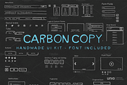 Carbon Copy - Handmade UI Kit